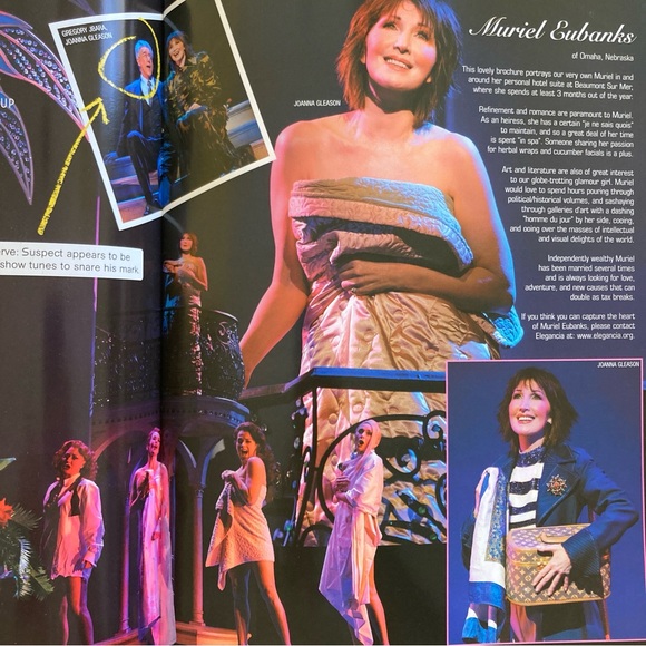 Dirty Rotten Scoundrels Large Souvenir Program Jonathan Pryce & Norbert Leo Butz - Picture 7 of 9